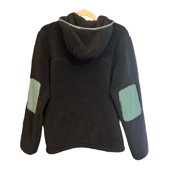 The North Face Campshire Hooded Pull Over Sherpa Jacket Size Small BU3 - Picture 4 of 4